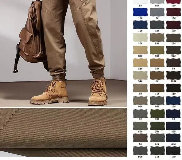 Twill Cotton Spandex Fabric